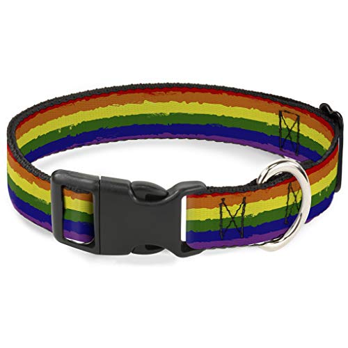 Buckle-Down bac-w31858-nl Breakaway Katzenhalsband, 1/5,1 cm breit – passt 22,9–38,1 cm Nacken – Groß, Rainbows Buckle-Down bac-w31858-nl Breakaway Katzenhalsband, 1/5,1 cm breit – passt 22,9–38,1 cm Nacken – Groß, Rainbows von Buckle-Down
