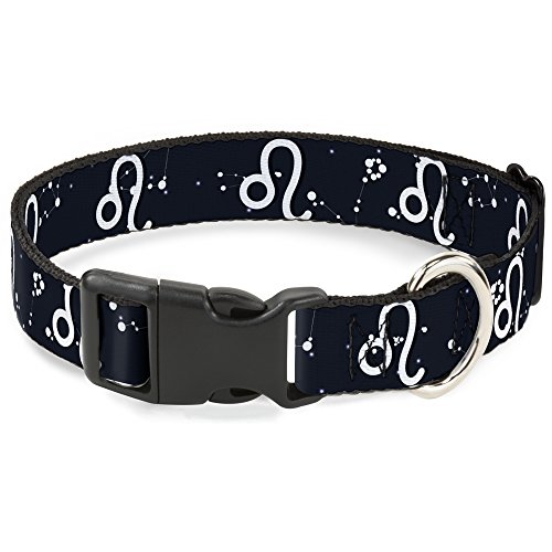 Buckle-Down bac-w32654-ns Breakaway Katzenhalsband, 1/5,1 cm Wide-fits 15,2–22,9 cm Neck-small, Sternzeichen Löwe von Buckle-Down