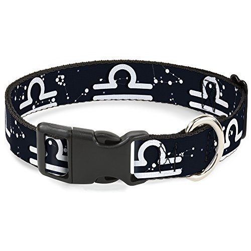 Buckle-Down bac-w32660-nl Breakaway Katzenhalsband, 1/5,1 cm Wide-fits 22,9–38,1 cm Neck-Large, Sternzeichen Waage von Buckle-Down