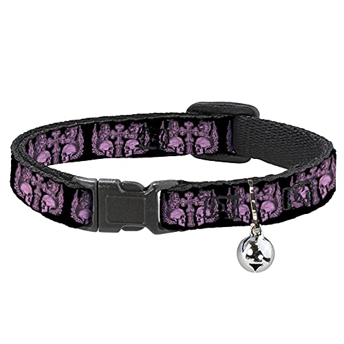 Buckle-Down bac-w32839-nm Breakaway Katzenhalsband, 1/5,1 cm Wide-fits 20,3–30,5 cm Neck-medium, Skulls Buckle-Down bac-w32839-nm Breakaway Katzenhalsband, 1/5,1 cm Wide-fits 20,3–30,5 cm Neck-medium, Skulls von Buckle-Down