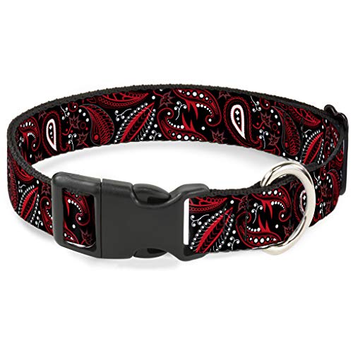 Buckle-Down bac-w33204-ns Breakaway Katzenhalsband, 1/5,1 cm Wide-fits 15,2–22,9 cm Neck-small, Paisley Buckle-Down bac-w33204-ns Breakaway Katzenhalsband, 1/5,1 cm Wide-fits 15,2–22,9 cm Neck-small, Paisley von Buckle-Down