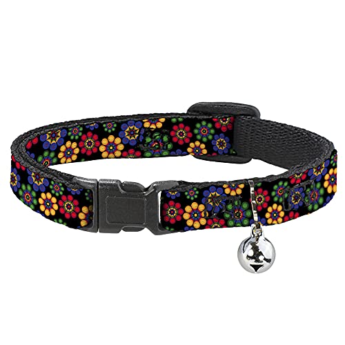 Buckle-Down bac-w34260-nm Breakaway Katzenhalsband, 1/5,1 cm Wide-fits 20,3–30,5 cm Neck-medium, Daisies von Buckle-Down