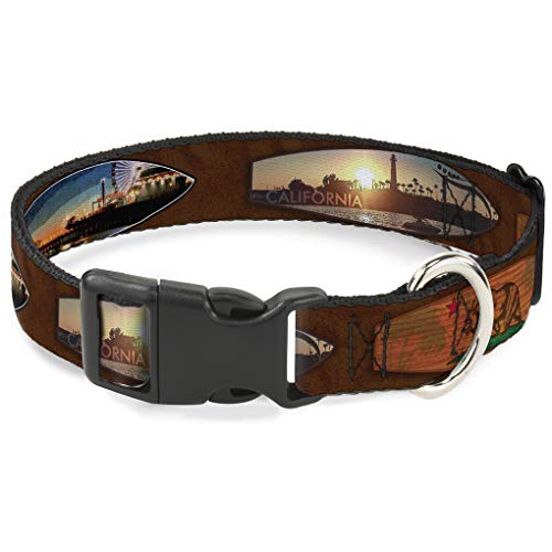 Buckle-Down bac-w34550-ns Breakaway Katzenhalsband, 1/5,1 cm Wide-fits 15,2–22,9 cm Neck-small, Surfbrett Buckle-Down bac-w34550-ns Breakaway Katzenhalsband, 1/5,1 cm Wide-fits 15,2–22,9 cm Neck-small, Surfbrett von Buckle-Down
