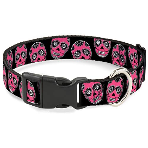 Buckle-Down bac-w34552-ns Breakaway Katzenhalsband, 1/5,1 cm Wide-fits 15,2–22,9 cm Neck-small, Sugar Skulls Buckle-Down bac-w34552-ns Breakaway Katzenhalsband, 1/5,1 cm Wide-fits 15,2–22,9 cm Neck-small, Sugar Skulls von Buckle-Down