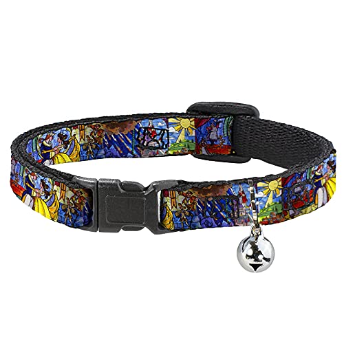 Buckle-Down bac-wdy012-nm Breakaway Cat Collar-Beauty & The Beast gebeizt Glas Szenen, 1/5,1 cm W-8 – Premium QUALITÄT – – 30,5 cm Neck-medium Buckle-Down bac-wdy012-nm Breakaway Cat Collar-Beauty & The Beast gebeizt Glas Szenen, 1/5,1 cm W-8 – Premium QUALITÄT – – 30,5 cm Neck-medium von Buckle-Down