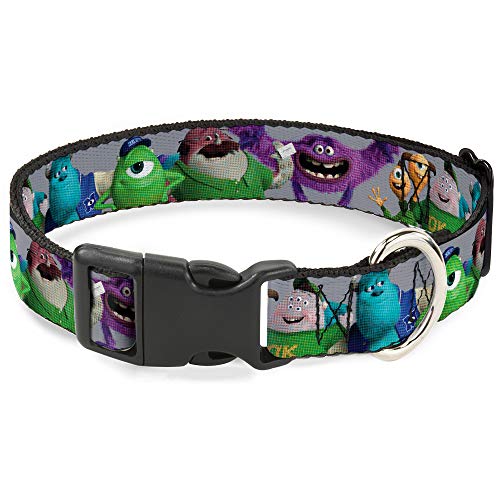 Buckle-Down bac-wdy121-ns Breakaway Cat Collar-Monsters Universität Charakter Lineup grau, 1/5,1 cm w-6–22,9 cm Neck-small von Buckle-Down