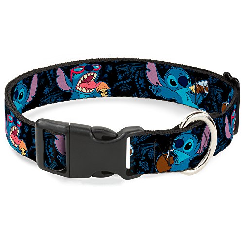 Buckle-Down bac-wdy129-ns Breakaway Cat Collar-Stitch Naschen Posen schwarz/blau, 1/5,1 cm w-6–22,9 cm Neck-small Buckle-Down bac-wdy129-ns Breakaway Cat Collar-Stitch Naschen Posen schwarz/blau, 1/5,1 cm w-6–22,9 cm Neck-small von Buckle-Down