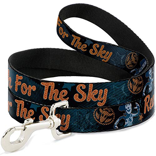 Buckle-Down dl-6ft-wdy077-w Pet Leash-Woody Reach for The Sky Denim Blue Print, 6 'l-1.5 "W von Buckle-Down