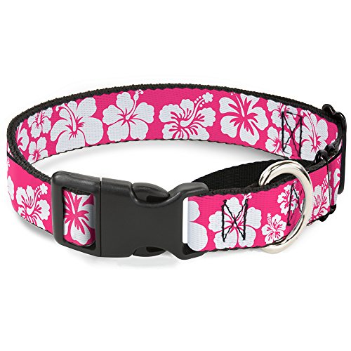 Buckle-Down mgc-w30853-s Hibiskus Neon Pink/Weiß Martingale Hundehalsband, klein Buckle-Down mgc-w30853-s Hibiskus Neon Pink/Weiß Martingale Hundehalsband, klein von Buckle-Down