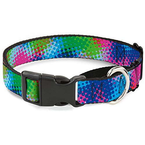Buckle-Down mgc-w30893-l Halbton-Punkte hellblau/Blues/grünen/Pink Martingale Hundehalsband, groß Buckle-Down mgc-w30893-l Halbton-Punkte hellblau/Blues/grünen/Pink Martingale Hundehalsband, groß von Buckle-Down