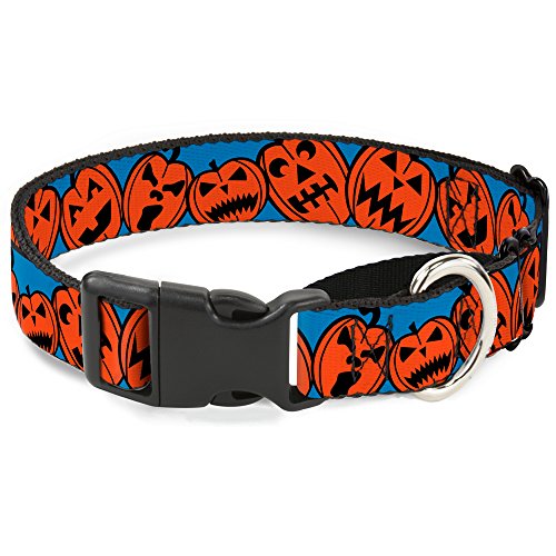 Buckle-Down mgc-w31012-m Jack O '-Lanterns blau Martingale Hundehalsband, Medium Buckle-Down mgc-w31012-m Jack O '-Lanterns blau Martingale Hundehalsband, Medium von Buckle-Down