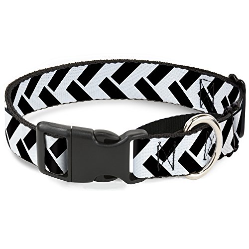 Buckle-Down mgc-w31013-l Jagged Chevron weiß/schwarz Martingale Hundehalsband, groß Buckle-Down mgc-w31013-l Jagged Chevron weiß/schwarz Martingale Hundehalsband, groß von Buckle-Down