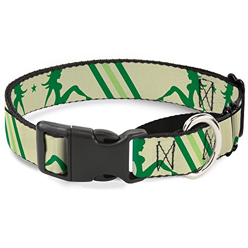 Buckle-Down mgc-w31381-wm Schmutzfänger Mädchen mit Streifen/grün/Lime grün Martingale Hundehalsband, Medium Buckle-Down mgc-w31381-wm Schmutzfänger Mädchen mit Streifen/grün/Lime grün Martingale Hundehalsband, Medium von Buckle-Down