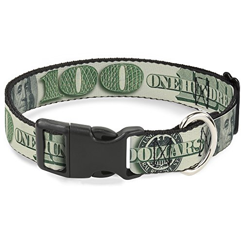 Buckle-Down pc-w30017-nl Kunststoff Clip Halsband, 1/5,1 cm Wide-fits 22,9–38,1 cm Neck-Large, Geld Buckle-Down pc-w30017-nl Kunststoff Clip Halsband, 1/5,1 cm Wide-fits 22,9–38,1 cm Neck-Large, Geld von Buckle-Down