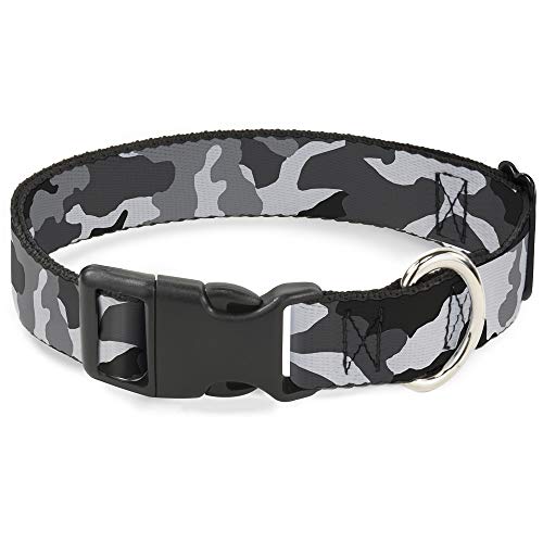 Buckle-Down pc-w30301-wm Camo weiß Kunststoff Clip Halsband, breit Medium/40,6–58,4 cm Buckle-Down pc-w30301-wm Camo weiß Kunststoff Clip Halsband, breit Medium/40,6–58,4 cm von Buckle-Down