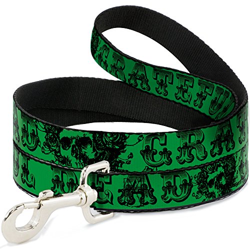 Buckle-down, 4 x 3 cm, Grateful Dead – Skull & Roses, Grün Buckle-down, 4 x 3 cm, Grateful Dead – Skull & Roses, Grün von Buckle-Down