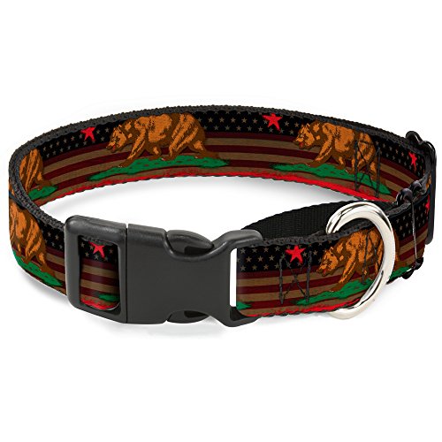 Buckle-down Cali yellowith, Martingale Halsband für Hunde von Buckle-Down