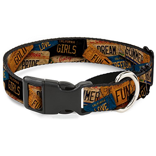 Buckle-down Cali yellowith, Martingale Halsband für Hunde Buckle-down Cali yellowith, Martingale Halsband für Hunde von Buckle-Down