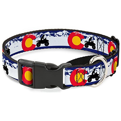 'Buckle-down Colorado ATV, Martingale Hundehalsband, Wide-fits 15–26 Neck-Large 'Buckle-down Colorado ATV, Martingale Hundehalsband, Wide-fits 15–26 Neck-Large von Buckle-Down
