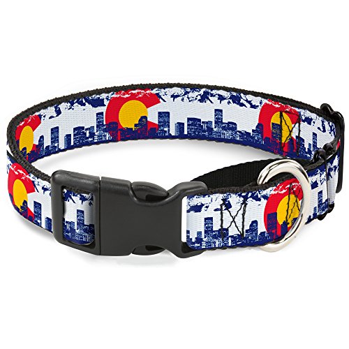 'Buckle-down Colorado Wandbild, Motiv Martingale Hundehalsband, Wide-fits 11–17 Neck-medium 'Buckle-down Colorado Wandbild, Motiv Martingale Hundehalsband, Wide-fits 11–17 Neck-medium von Buckle-Down