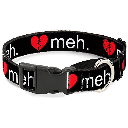 Buckle-down Damen-Halsband für Hunde, Hundehalsband, 1 Neck-small Wide-fits 9–15 von Buckle-Down