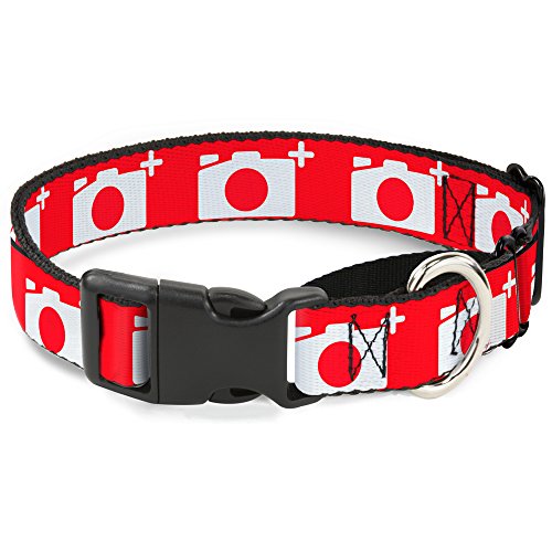 Buckle-down Rot/Weiß/Martingale Halsband für Hunde Buckle-down Rot/Weiß/Martingale Halsband für Hunde von Buckle-Down