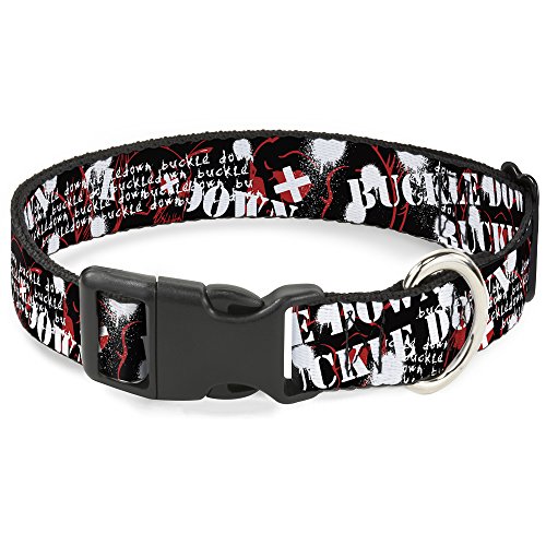 Buckle-down pc-w30243-wl Kunststoff-, 3,8 cm Wide-fits 18–32 Neck-Large von Buckle-Down