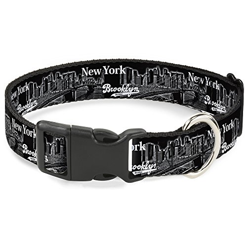 Buckle-down pc-w30263-l Clip, New York, Brooklyn 1 Neck-Large Wide-fits 15–26 Buckle-down pc-w30263-l Clip, New York, Brooklyn 1 Neck-Large Wide-fits 15–26 von Buckle-Down