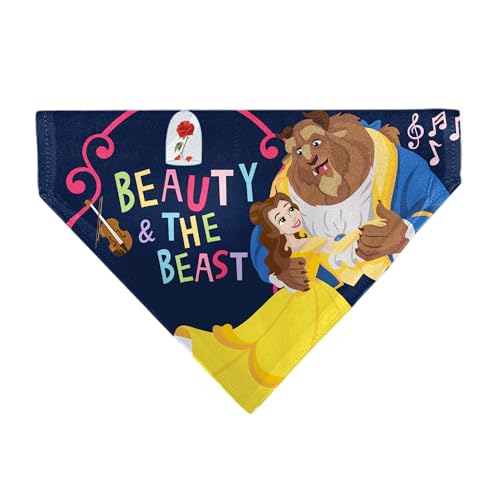 Disney Haustier-Halstuch, Motiv: Die Schöne und das Biest, Belle Dancing Pose, Blau, mehrfarbig, nur zum Hineinschlüpfen Disney Haustier-Halstuch, Motiv: Die Schöne und das Biest, Belle Dancing Pose, Blau, mehrfarbig, nur zum Hineinschlüpfen von Buckle-Down