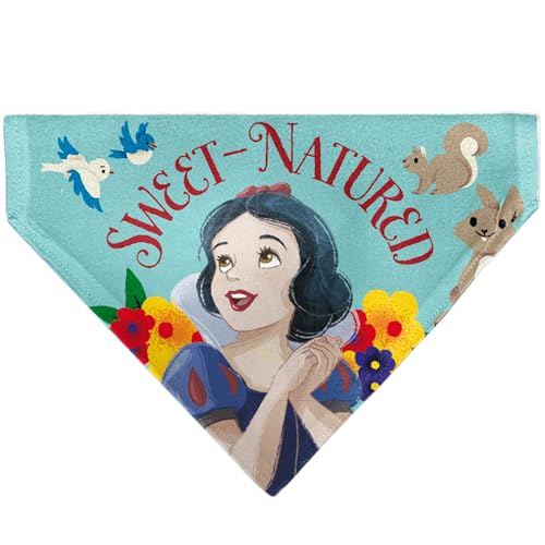 Disney Haustier-Halstuch, Schneewittchen, süße, natürliche Pose, Blau, nur Schlupfhalsband Disney Haustier-Halstuch, Schneewittchen, süße, natürliche Pose, Blau, nur Schlupfhalsband von Buckle-Down