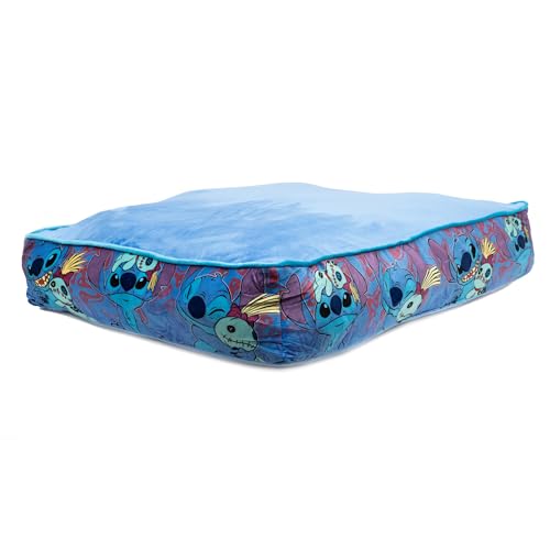 Disney Hundebett Stitch and Scrump Poses Blue Rectangle Gusset Disney Hundebett Stitch and Scrump Poses Blue Rectangle Gusset von Buckle-Down