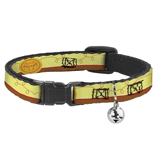 Disney Katzenhalsband, Abreißhalsband mit Glöckchen, 0, 21,6 bis 30,5 cm, 1,3 cm breit Disney Katzenhalsband, Abreißhalsband mit Glöckchen, 0, 21,6 bis 30,5 cm, 1,3 cm breit von Buckle-Down