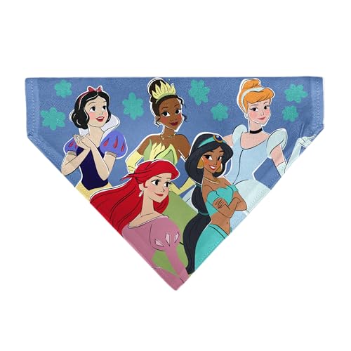 Disney Pet Bandana Disney Five Princesses Group Pose and Flowers Blues Slip On Collar Bandana Only Disney Pet Bandana Disney Five Princesses Group Pose and Flowers Blues Slip On Collar Bandana Only von Buckle-Down