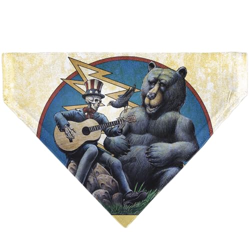 Grateful Dead Pet Bandana Grateful Dead Daves Picks Volume Five Truman UCLA Cover Art Schlupfhalsband Grateful Dead Pet Bandana Grateful Dead Daves Picks Volume Five Truman UCLA Cover Art Schlupfhalsband von Buckle-Down