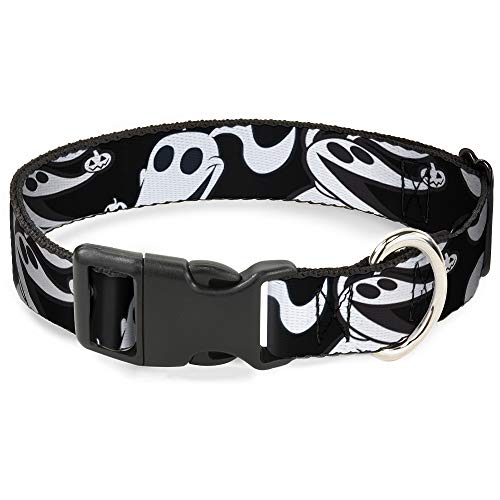Hundehalsband Kunststoff Clip Nightmare Before Christmas Zero Expressions Schwarz Weiß 45,7 bis 81,3 cm 3,8 cm breit Hundehalsband Kunststoff Clip Nightmare Before Christmas Zero Expressions Schwarz Weiß 45,7 bis 81,3 cm 3,8 cm breit von Buckle-Down