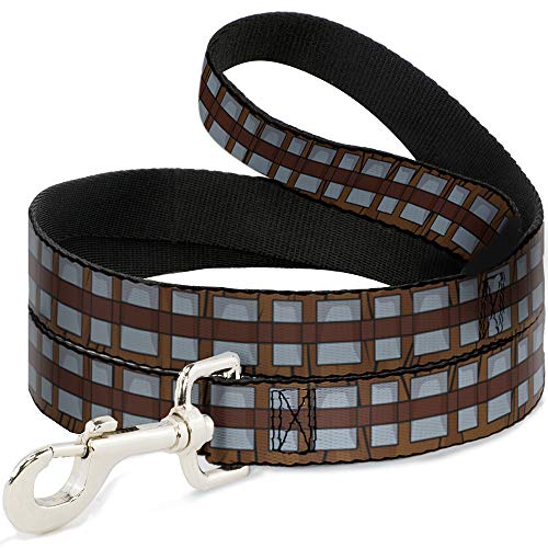 Star Wars Chewbacca Hundeleine, Bandolier Bounding Browns, Grau, 1,2 m lang, 3,8 cm breit Star Wars Chewbacca Hundeleine, Bandolier Bounding Browns, Grau, 1,2 m lang, 3,8 cm breit von Buckle-Down