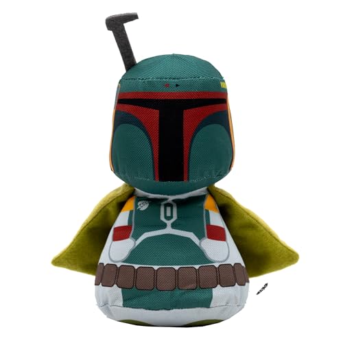 Star Wars Hundespielzeug, Star Wars Boba Fett Big Head Pose, Plüsch von Buckle-Down