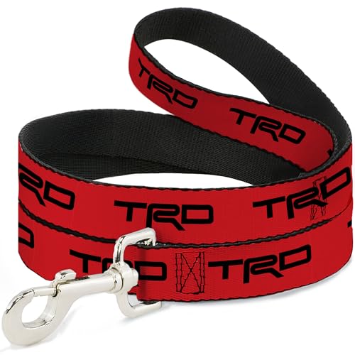 Toyota Haustier-Leine, Hundeleine, Toyota Racing Development TRD Logo, Rot / Schwarz, 1,2 m lang, 2,5 cm breit Toyota Haustier-Leine, Hundeleine, Toyota Racing Development TRD Logo, Rot / Schwarz, 1,2 m lang, 2,5 cm breit von Buckle-Down