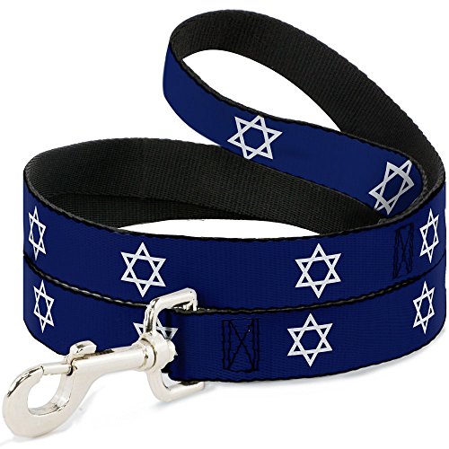 buckle-down dl-w31941 Star of David Pet Leine, 4 'lang – 2,5 cm breit von Buckle-Down