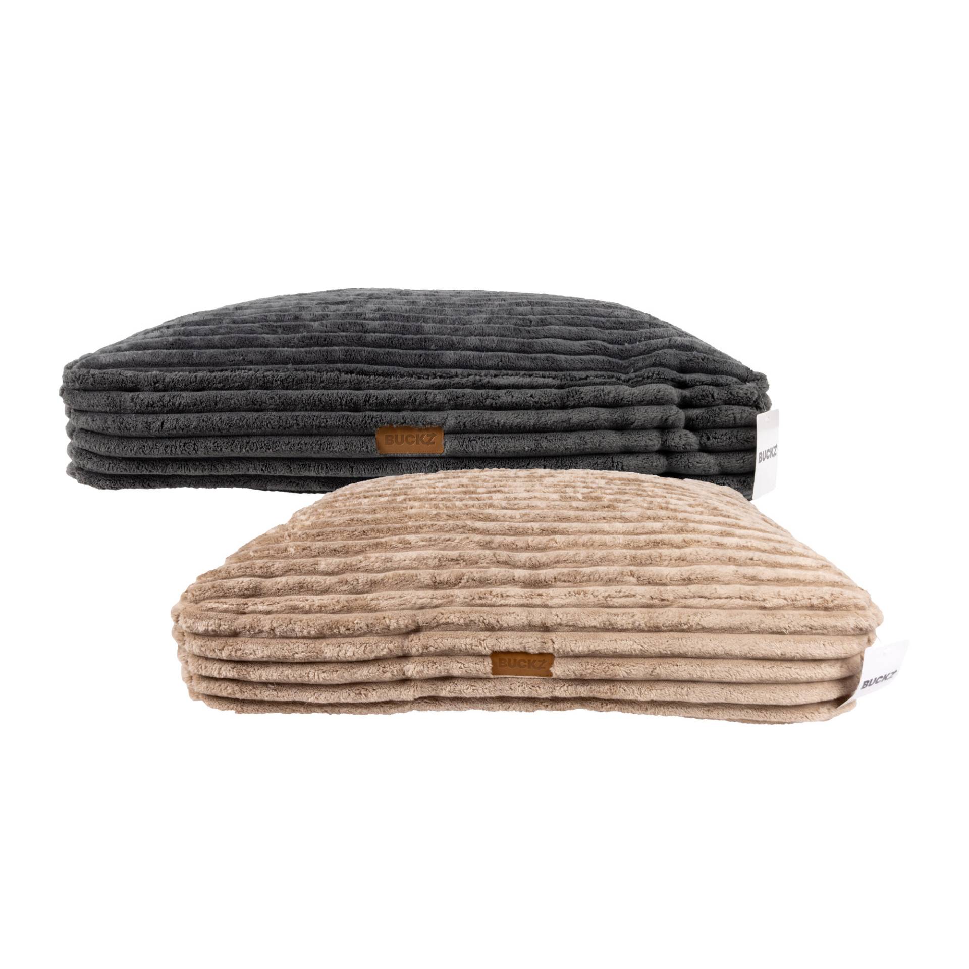 Buckz Corduroy Hundebett Leo - Grau - L Buckz Corduroy Hundebett Leo - Grau - L von Buckz