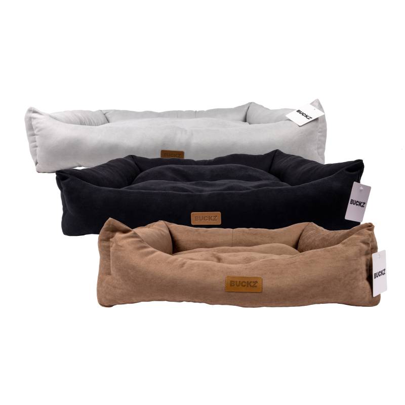 Buckz Hundekorb - Schwarz - Mittel von Buckz