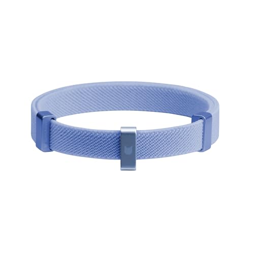 Katzenhalsband - BuddyArmor - Sicherheits-Schnellverschluss, kompatibel mit Airtag-Halter, Namensschild, leicht - verstellbar für Kätzchen, Katzen jeden Alters (Armor Blue) von BuddyArmor
