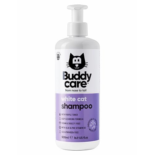 Buddycare - Cat Shampoo - White Cat - 500ml von Buddycare