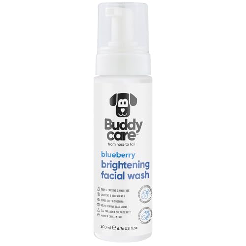 Buddycare Gesichtsreiniger für Hunde, Blaubeere, 200 ml Buddycare Gesichtsreiniger für Hunde, Blaubeere, 200 ml von Buddycare