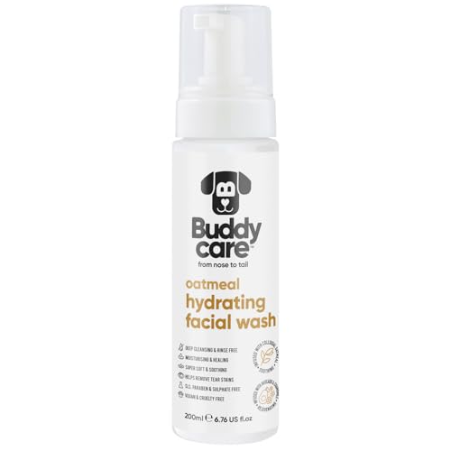 Buddycare Gesichtsreiniger für Hunde, Haferflocken, 200 ml Buddycare Gesichtsreiniger für Hunde, Haferflocken, 200 ml von Buddycare