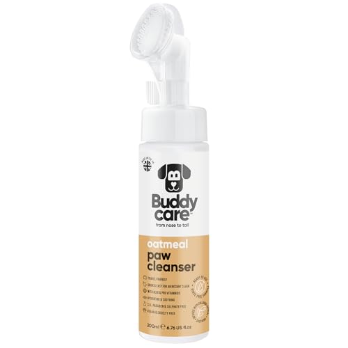 Buddycare Hundepfoten-Reiniger, Haferflocken, 200 ml Buddycare Hundepfoten-Reiniger, Haferflocken, 200 ml von Buddycare