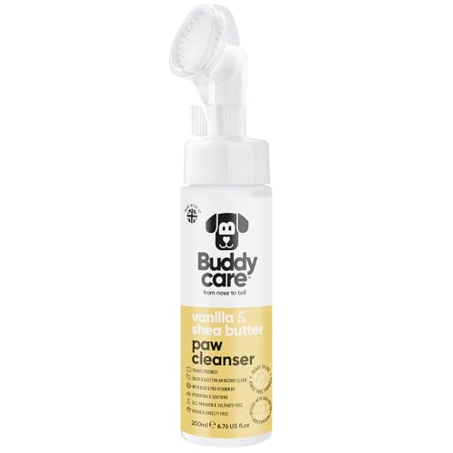 Buddycare Hundepfoten-Reiniger, Vanille- und Sheabutter, 200 ml Buddycare Hundepfoten-Reiniger, Vanille- und Sheabutter, 200 ml von Buddycare