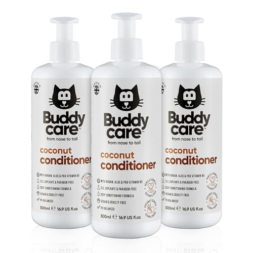 Buddycare Katzen-Spülung, Kokosnuss, 500 ml, 3 Stück Buddycare Katzen-Spülung, Kokosnuss, 500 ml, 3 Stück von Buddycare