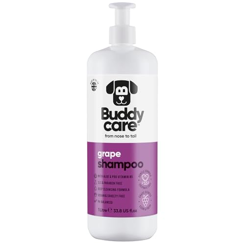Buddycare - Shampoo für Hunde – Grape – 1L Buddycare - Shampoo für Hunde – Grape – 1L von Buddycare