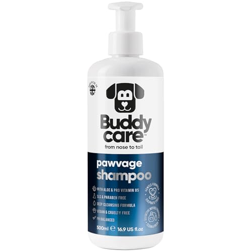 Buddycare - Shampoo für Hunde – Pawvage – 500 ml Buddycare - Shampoo für Hunde – Pawvage – 500 ml von Buddycare